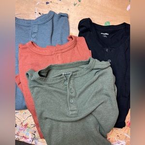 Old Navy 3 button Henley